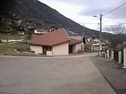 La salle des fêtes.