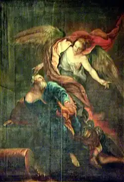 Saint-Pierre délivré de sa prison, par Joseph Légaré (1820).