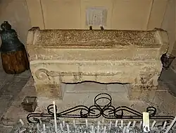 Le tombeau de saint Victurnien, attribué à tort à saint Remy.