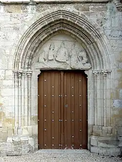 Portail du collatéral nord.