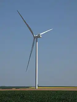 L'éolienne E6.