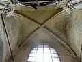 Croisillon sud, voûte.