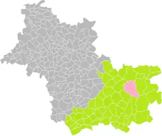 Saint-Viâtre dans l'arrondissement de Romorantin-Lanthenay en 2016.