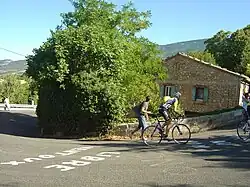 Épingle du Saint-Estève au km 6.