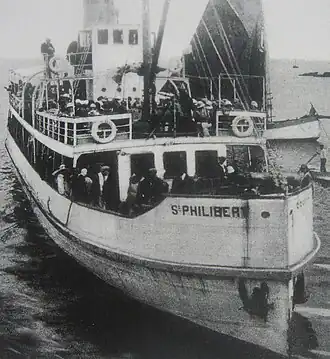 Navire à passagers Saint-Philibert en 1931.