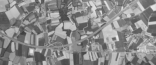 Site du futur aéroport de Saint-Brieuc Trémuson en 1981