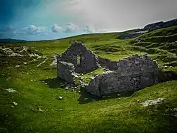 Ruines de l'église de Saint Feichin