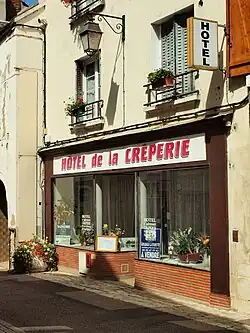 L’hôtel et restaurant en 2016.