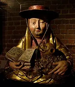 Saint Jérôme (début du XVIe siècle), Nördlingen, Allemagne.