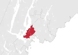 Carte de la circonscription