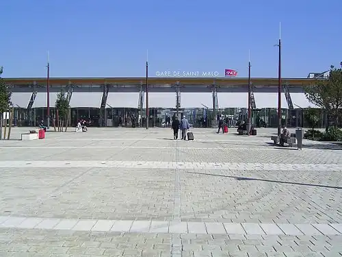 La nouvelle gare, inaugurée en 2005.