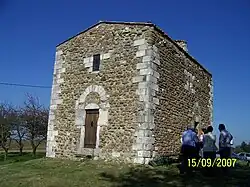Façade ouest de Saint-Maxime.
