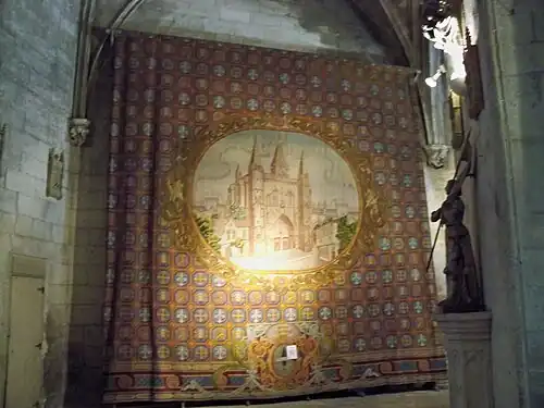 tapis de chœur (XIXe&nbsp;siècle).