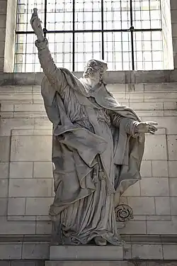 Statue de saint Rémi.