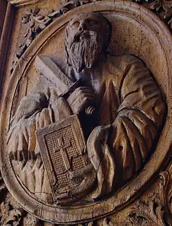 Saint Paul, portail de l'église de Brignoles