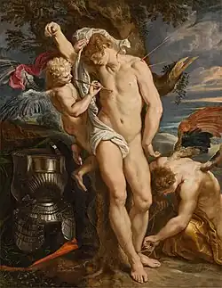 Pierre Paul Rubens,Saint Sébastien, 1604,Anvers, Maison de Rubens.