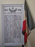 Liste des soldats morts en 1914/1918