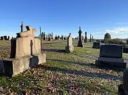 Cimetière, boulevard Saint-Joseph, (Route 159).