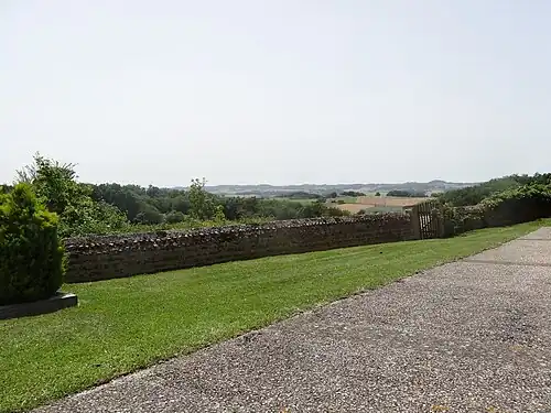 Point de vue depuis le village.