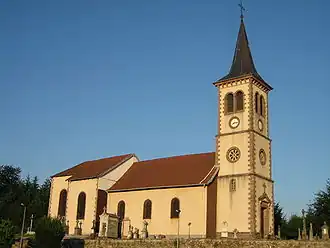 L'église Sainte-Menne à Deycimont.