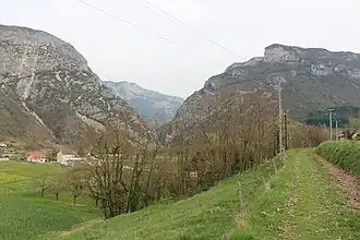 Vue sur les Petits Goulets.