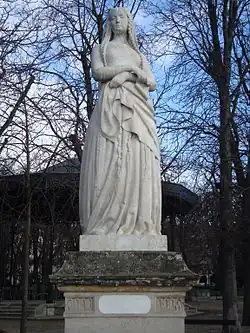 Sainte Geneviève dans la série « Reines de France et Femmes illustres »