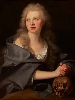 Sainte Madeleine pénitente, par Hyacinthe Rigaud (1710).