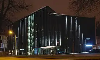 Vue de la mission diplomatique