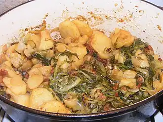 Image illustrative de l’article Salade au lard ardennaise