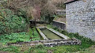 La fontaine du rocher.