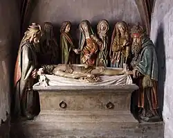 Mise au Tombeau, Église Saint-Mathieu de Salers, (1495)