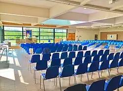 La salle du centre Jeanne Courtel.