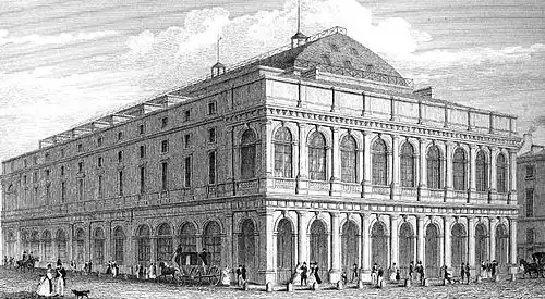 La salle Ventadour vers 1830