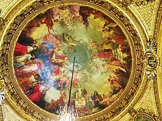 L’Apothéose de Napoléon Ier (vers 1854), Paris, palais du Luxembourg, coupole de la salle des Conférences.