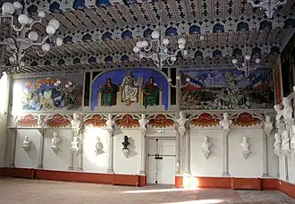 La salle des Illustres de l'école de Sorèze.