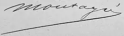 signature de Prosper Montagné