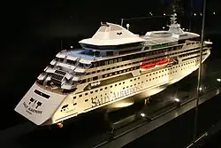 Maquette du M/S Sally Albatross