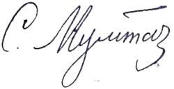signature de Salman Mumtaz