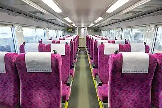 niveau inférieur de la voiture à 2 niveaux