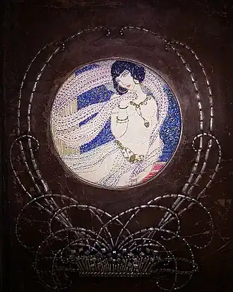 Décor de couverture livret Salomé.