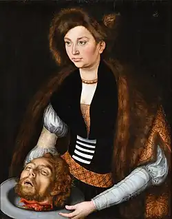 Lucas Cranach l'Ancien, Salomé, 1510.
