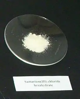 Image illustrative de l’article Chlorure de samarium(III)