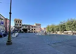 Place Santa Barnaba à Marino.