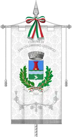 Drapeau de San Colombano Certénoli