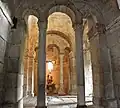 Intérieur de la chapelle de São Frutuoso de Montélios.