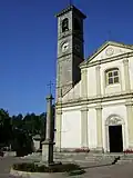 L'église San Giorgio et son clocher.