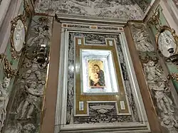 Particolare del quadro di Niccolò da Voltri