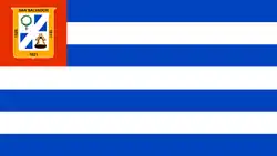 Drapeau du département de San Salvador