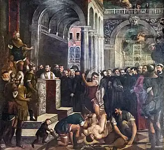 Le martyre de Saint Théodore Ecole de Bonifacio de’ Pitati