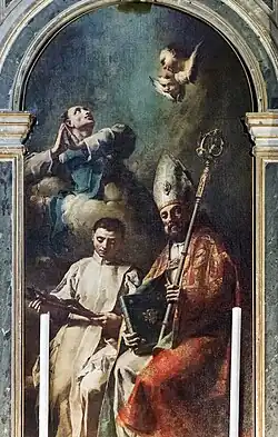 Saints Nicolas et Léonard et le bienheureux Arcangelo Canetoli église San Salvador Venise